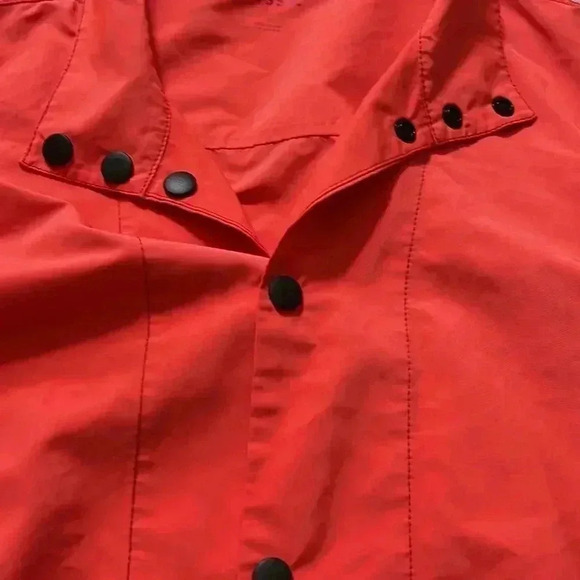 Fossil Bright orange lightweight windbreaker, large - Picture 7 of 7
